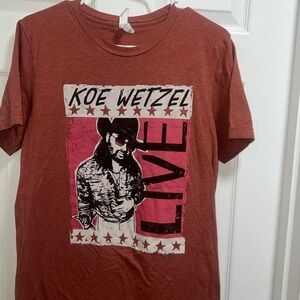 Men's Brown Graphic T-Shirt
